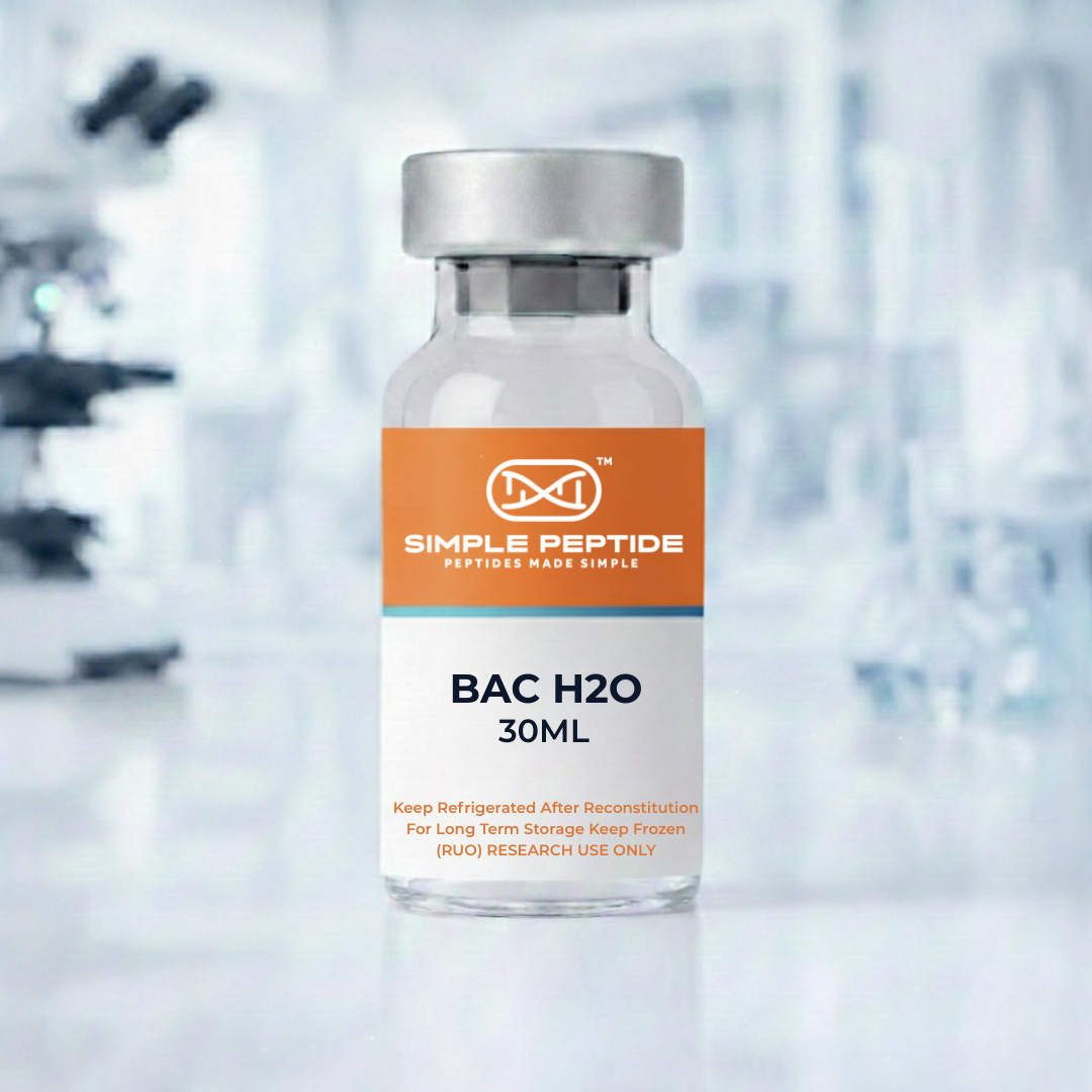 BAC-H2O-30ML-Vial.png Bacteriostatic Water 30ML - Image 1